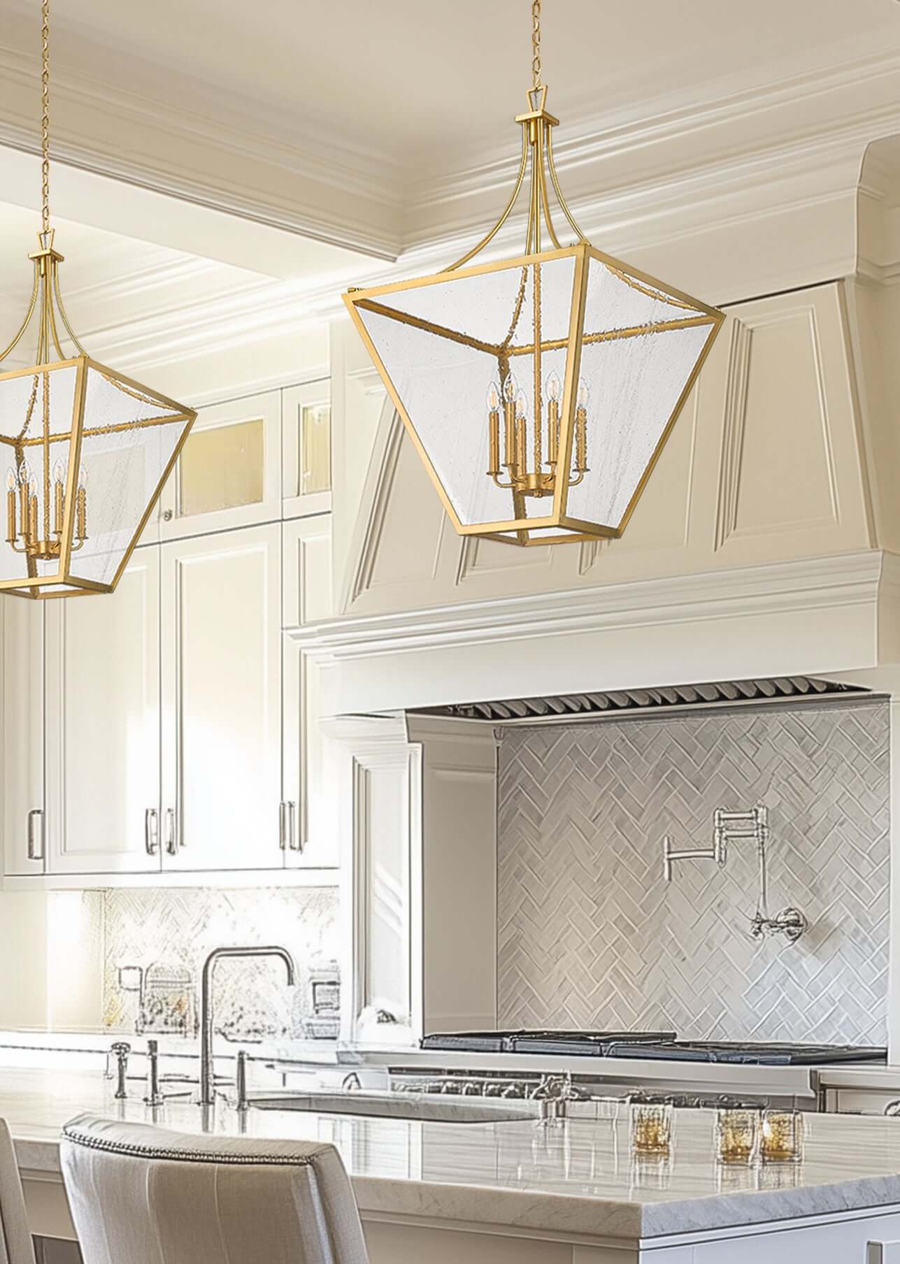 Montalcino 6 Light Chandelier Rubbed Brass