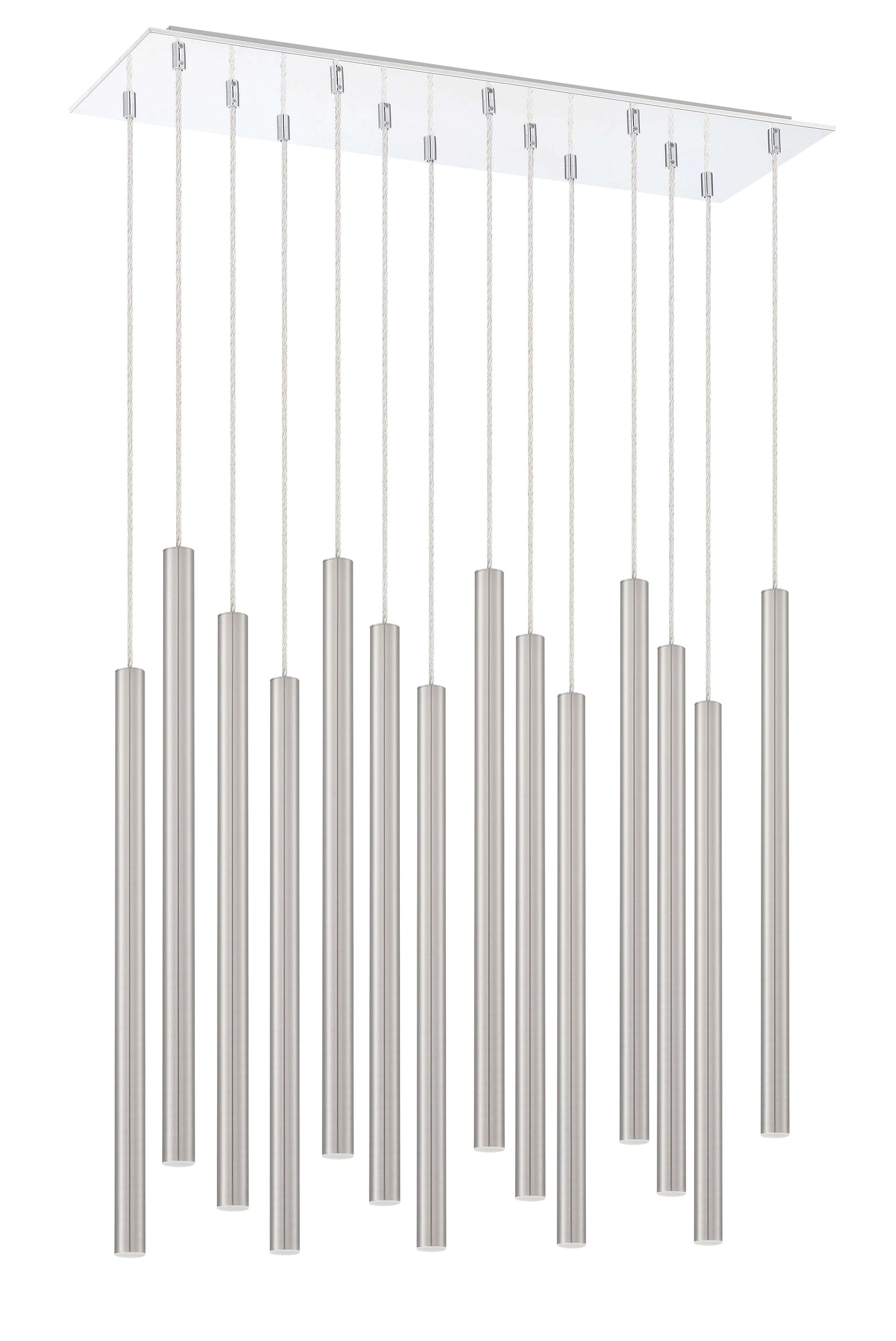 Forest LED 14 Light Chandelier Chrome