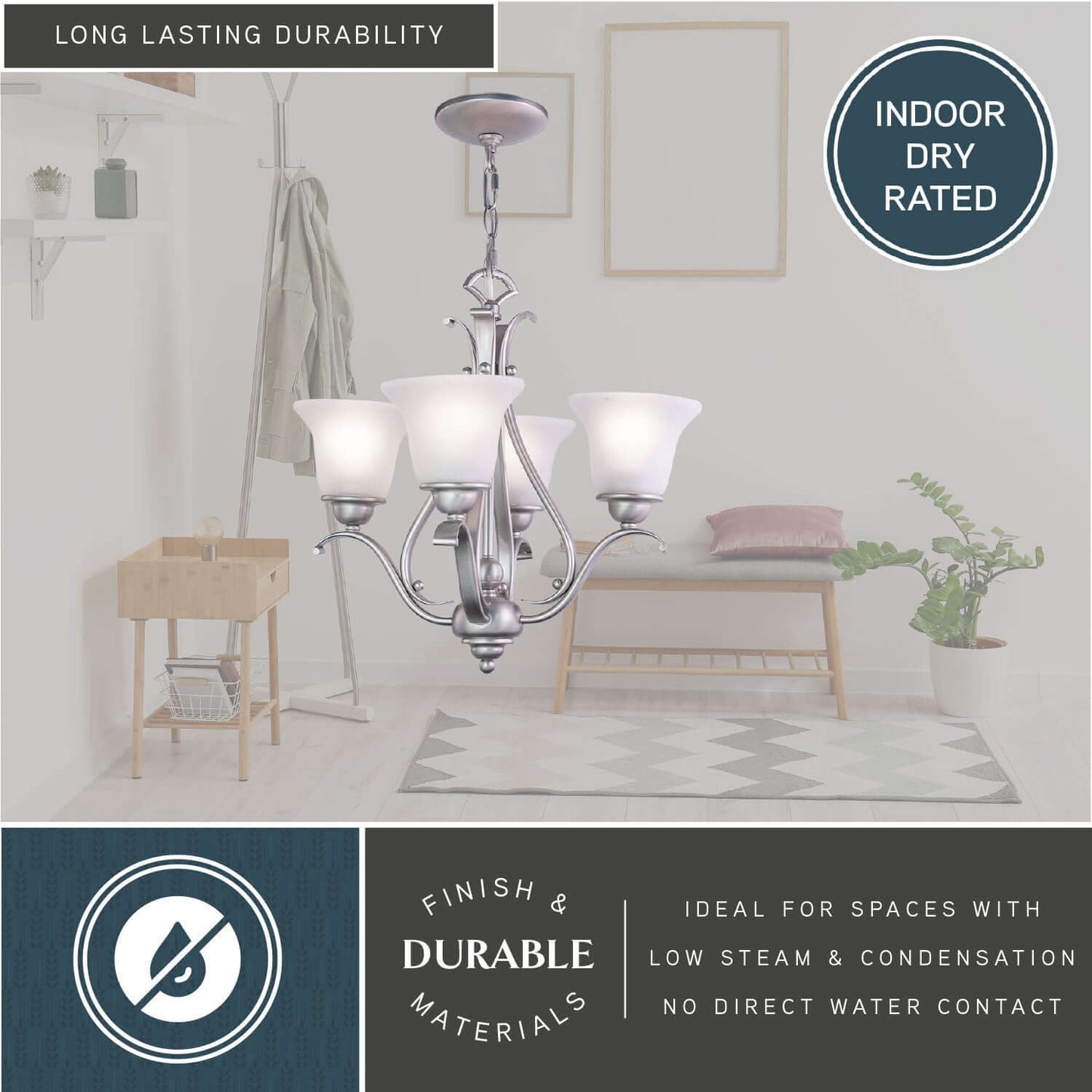 Monrovia 4L Mini Chandelier