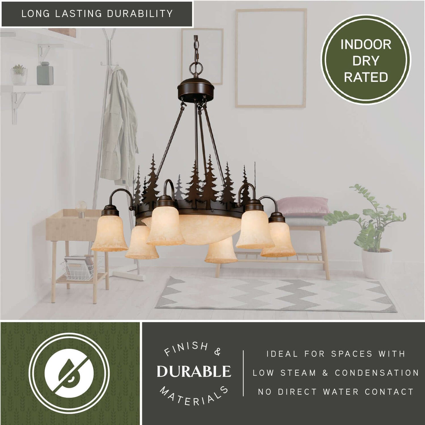 Yosemite 9L Tree Chandelier