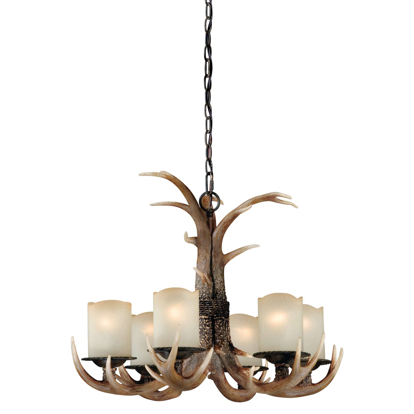 Yoho 6L Antler Chandelier