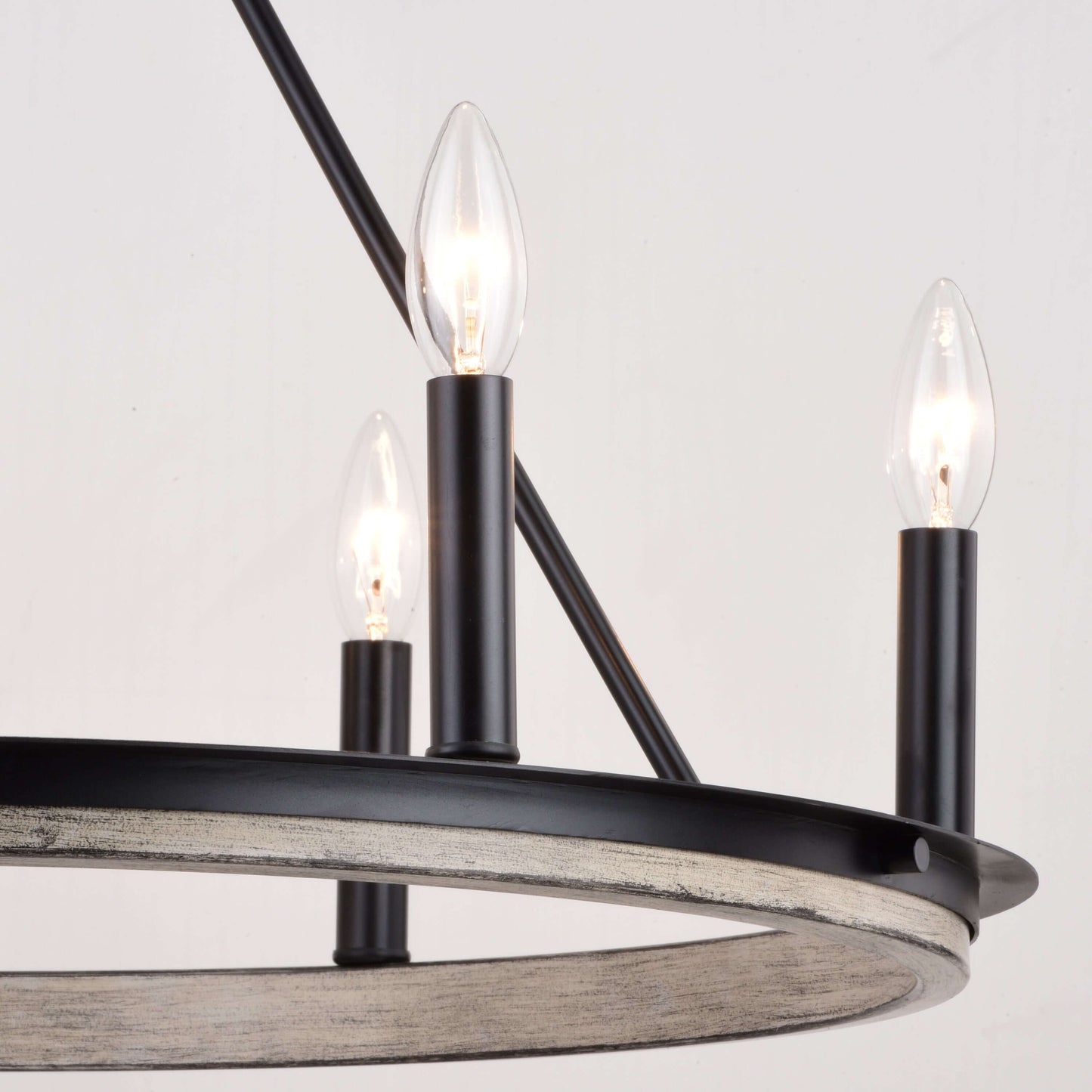 Russel 24.75” 6 Light Chandelier