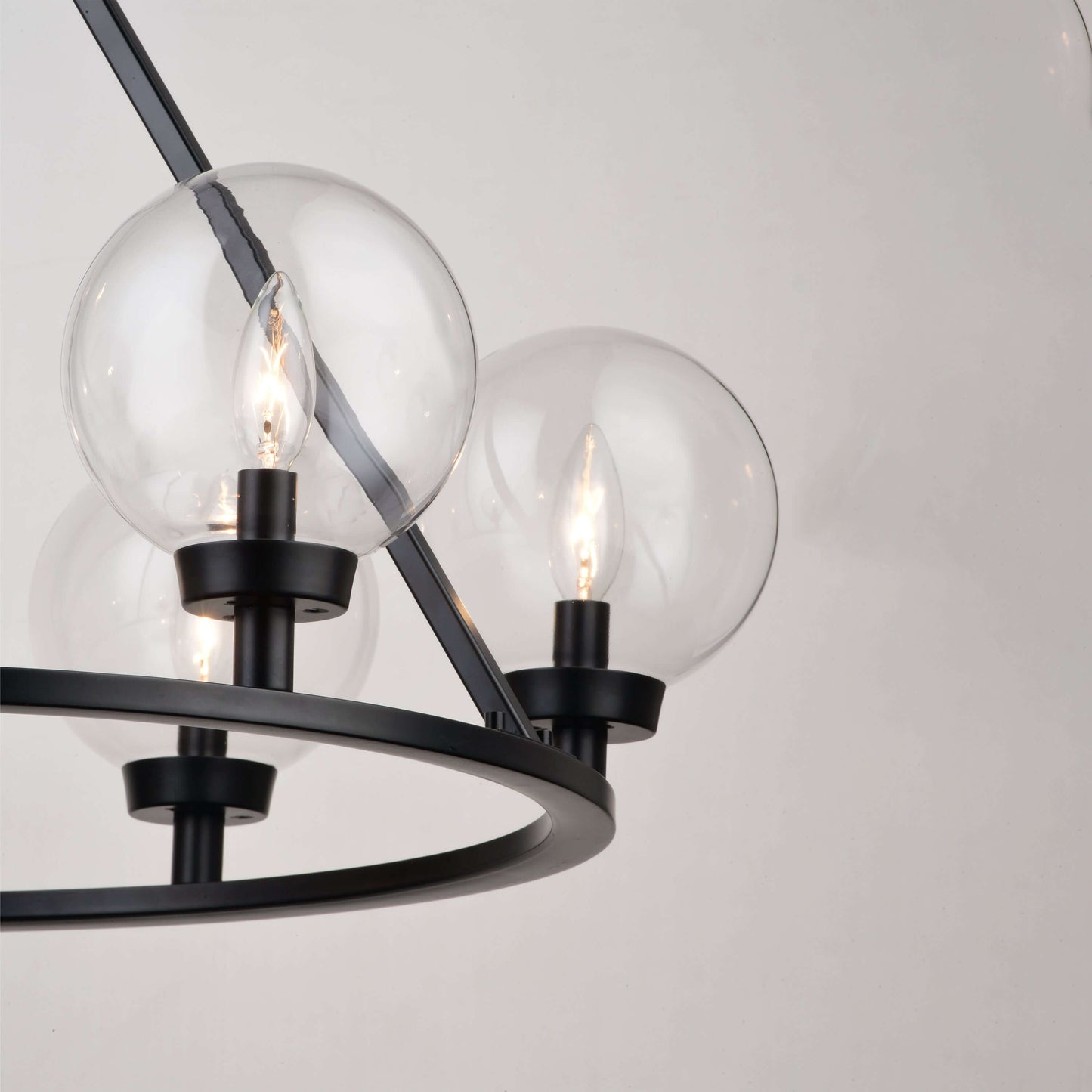 Lander 28.25” 6 Light Chandelier