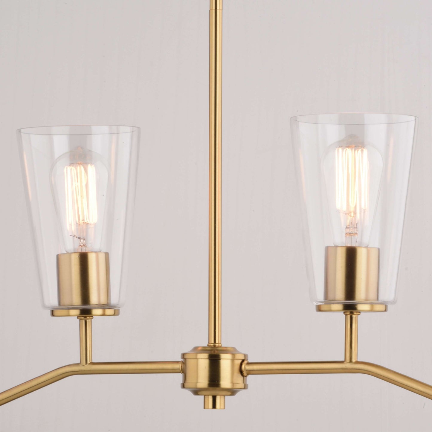 Beverly 36” 4 Light Linear Chandelier