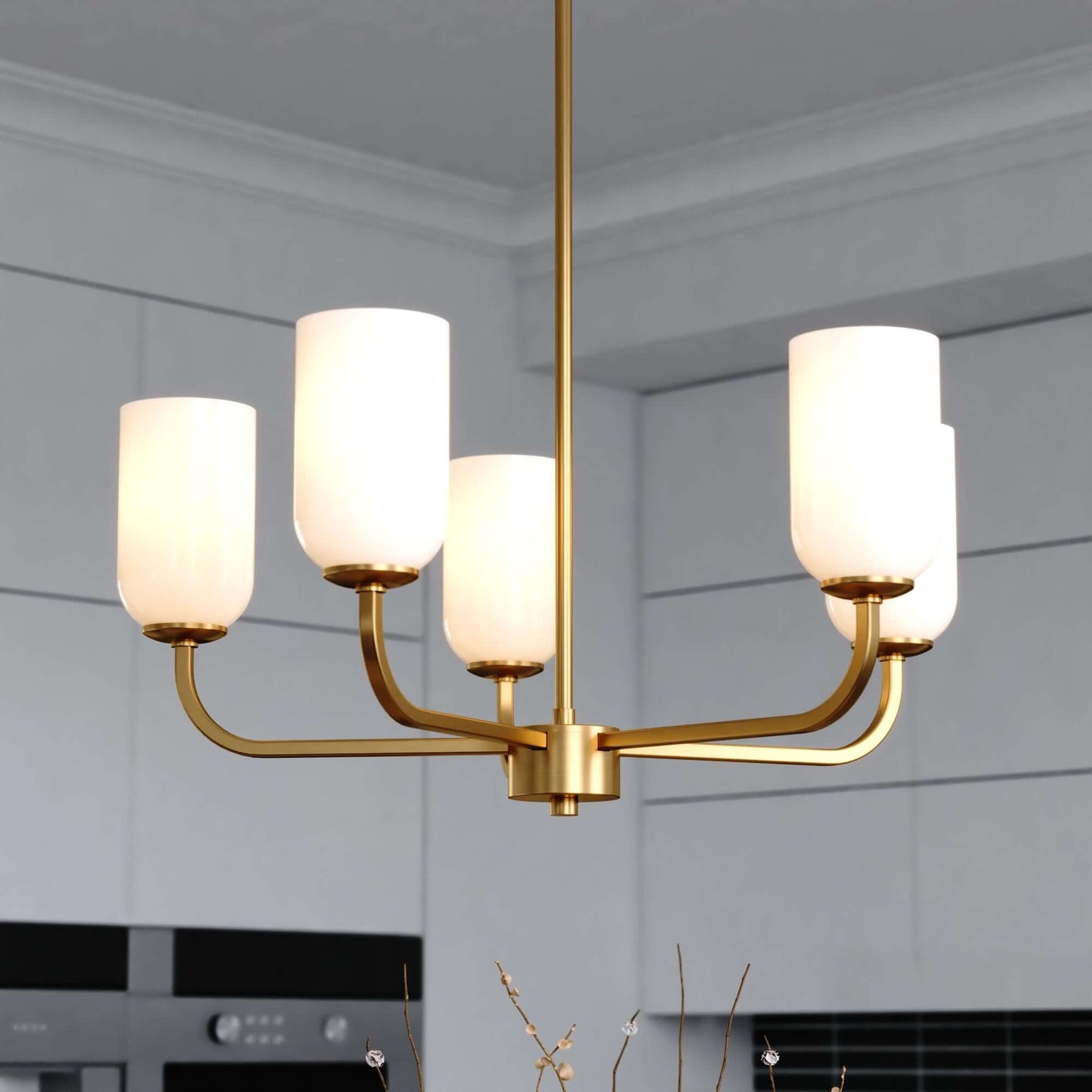 Shelby 26” 5 Light Chandelier