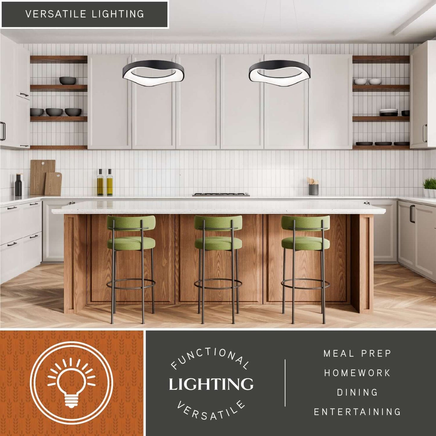 Bowen 20.5” W LED Chandelier