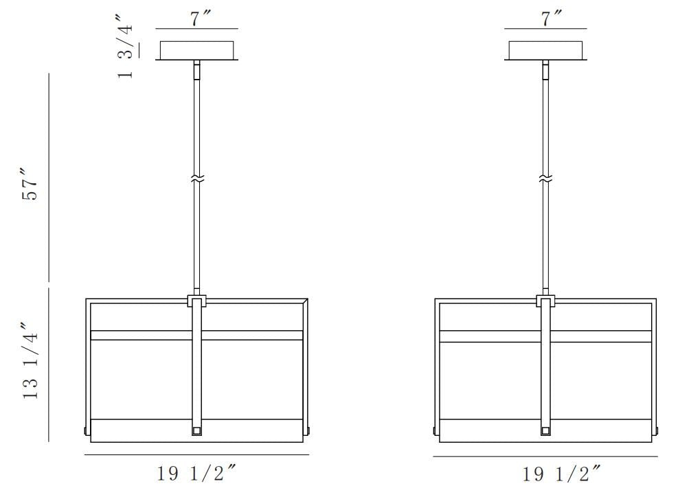 Tye 20" Integrated LED Chandelier