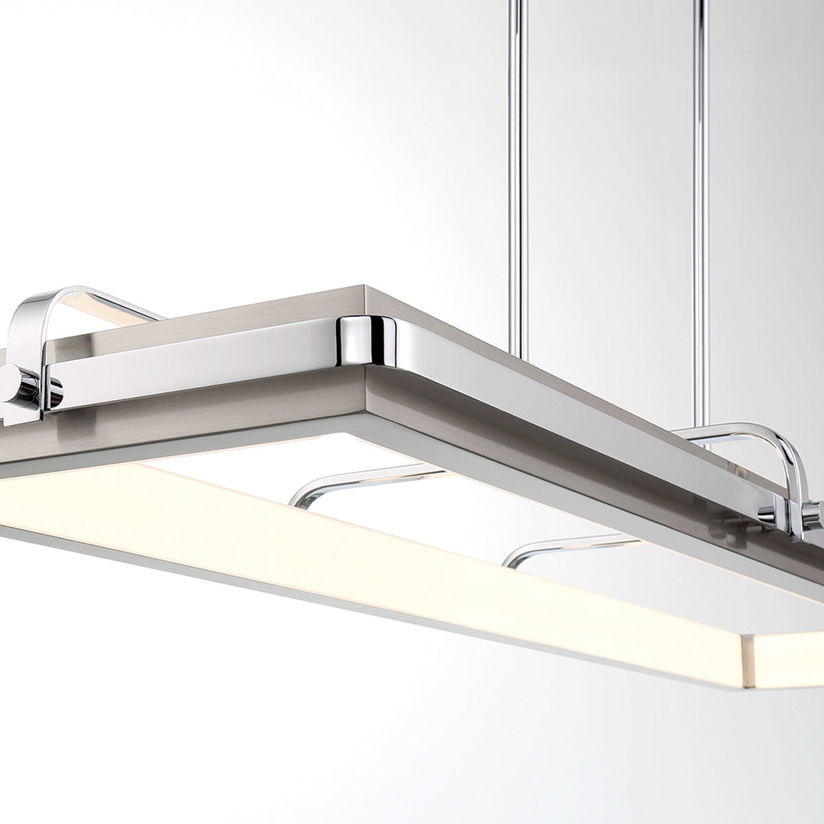 Annilo 48" Integrated LED Linear Chandelier