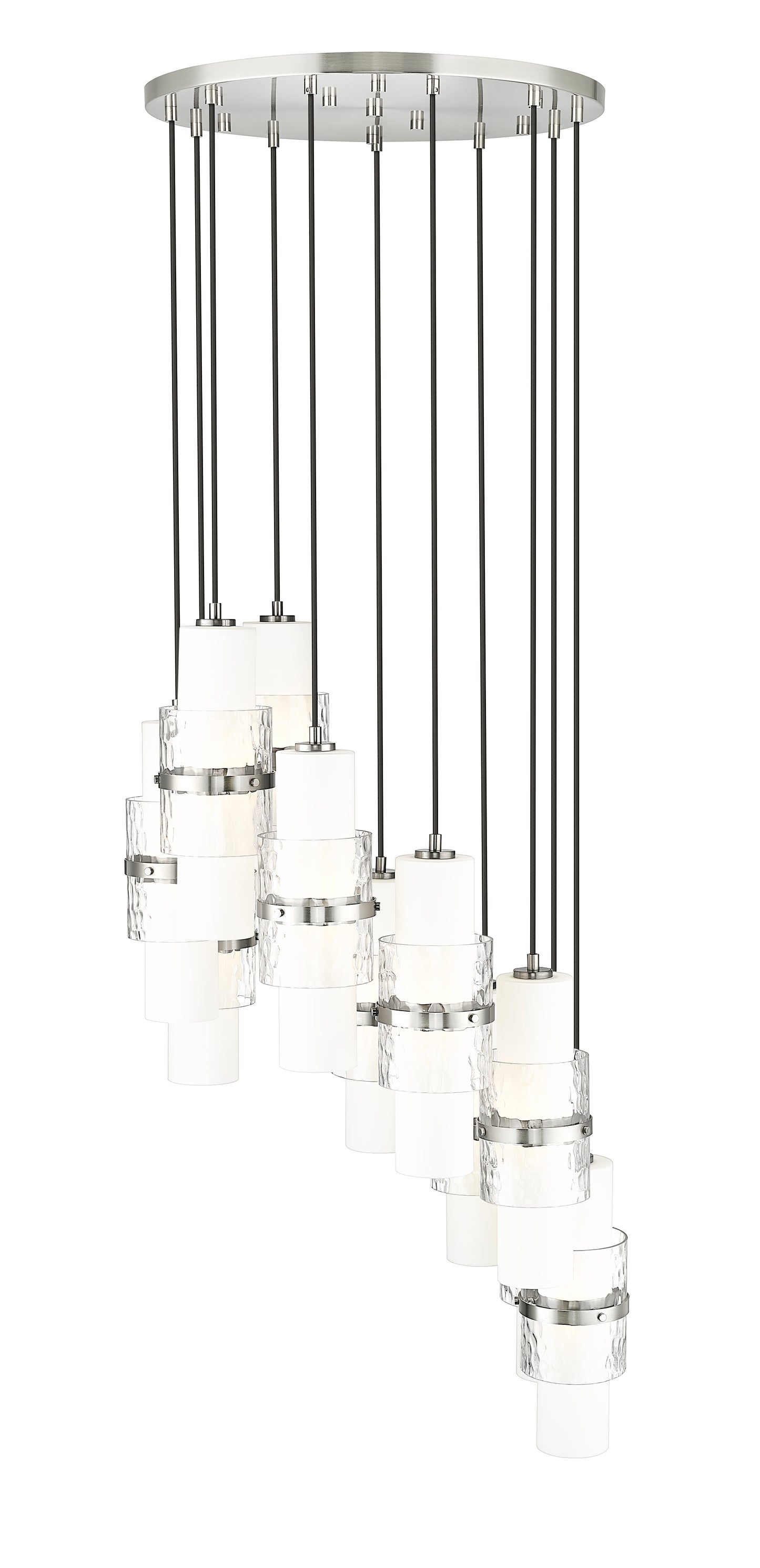 Cayden 11 Light Chandelier Brushed Nickel
