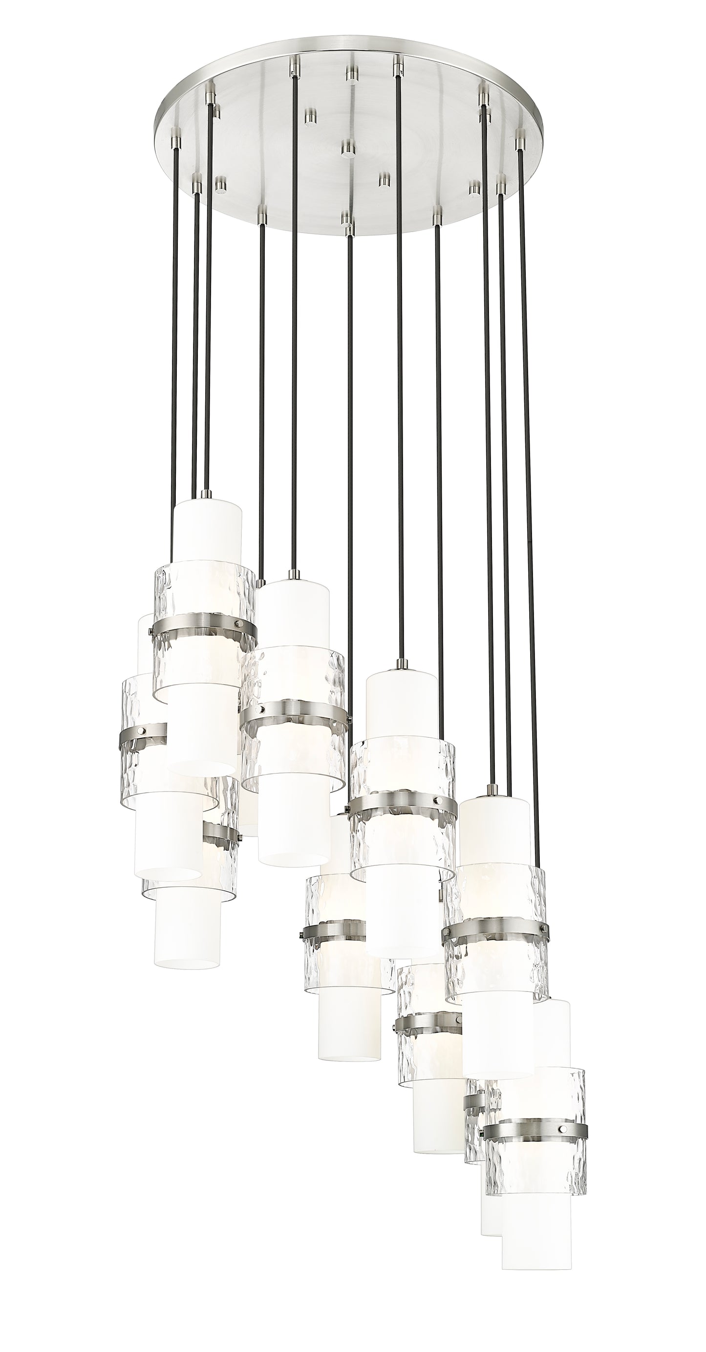Cayden 11 Light Chandelier Brushed Nickel