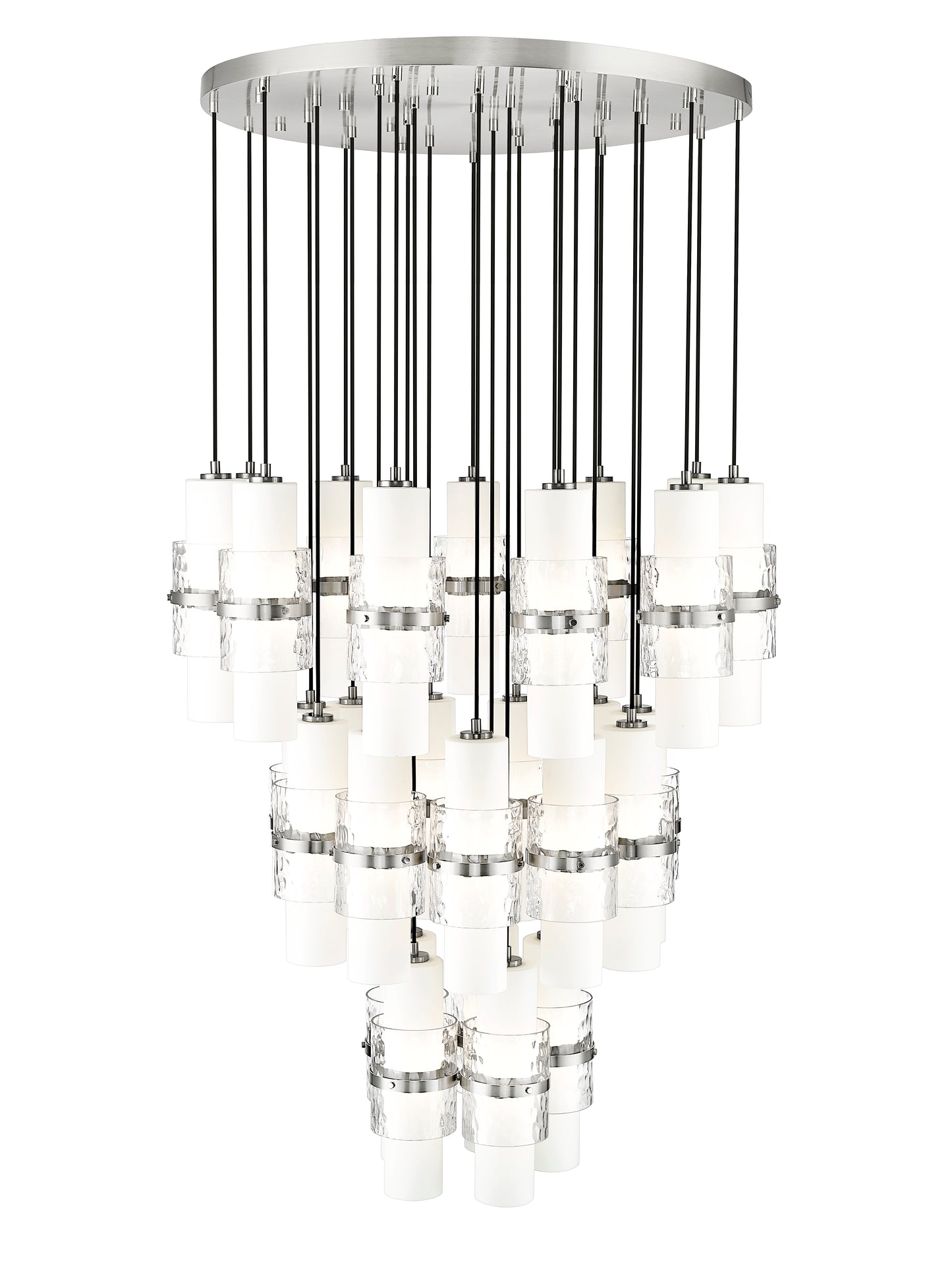 Cayden 27 Light Chandelier Brushed Nickel