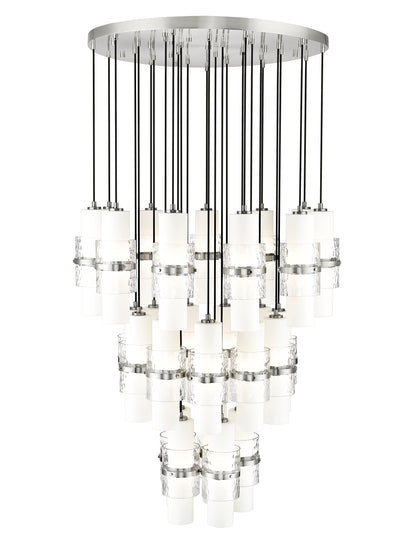 Cayden 27 Light Chandelier Brushed Nickel
