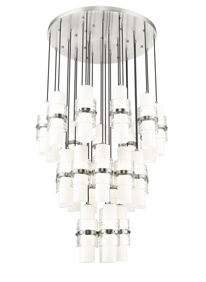 Cayden 27 Light Chandelier Brushed Nickel