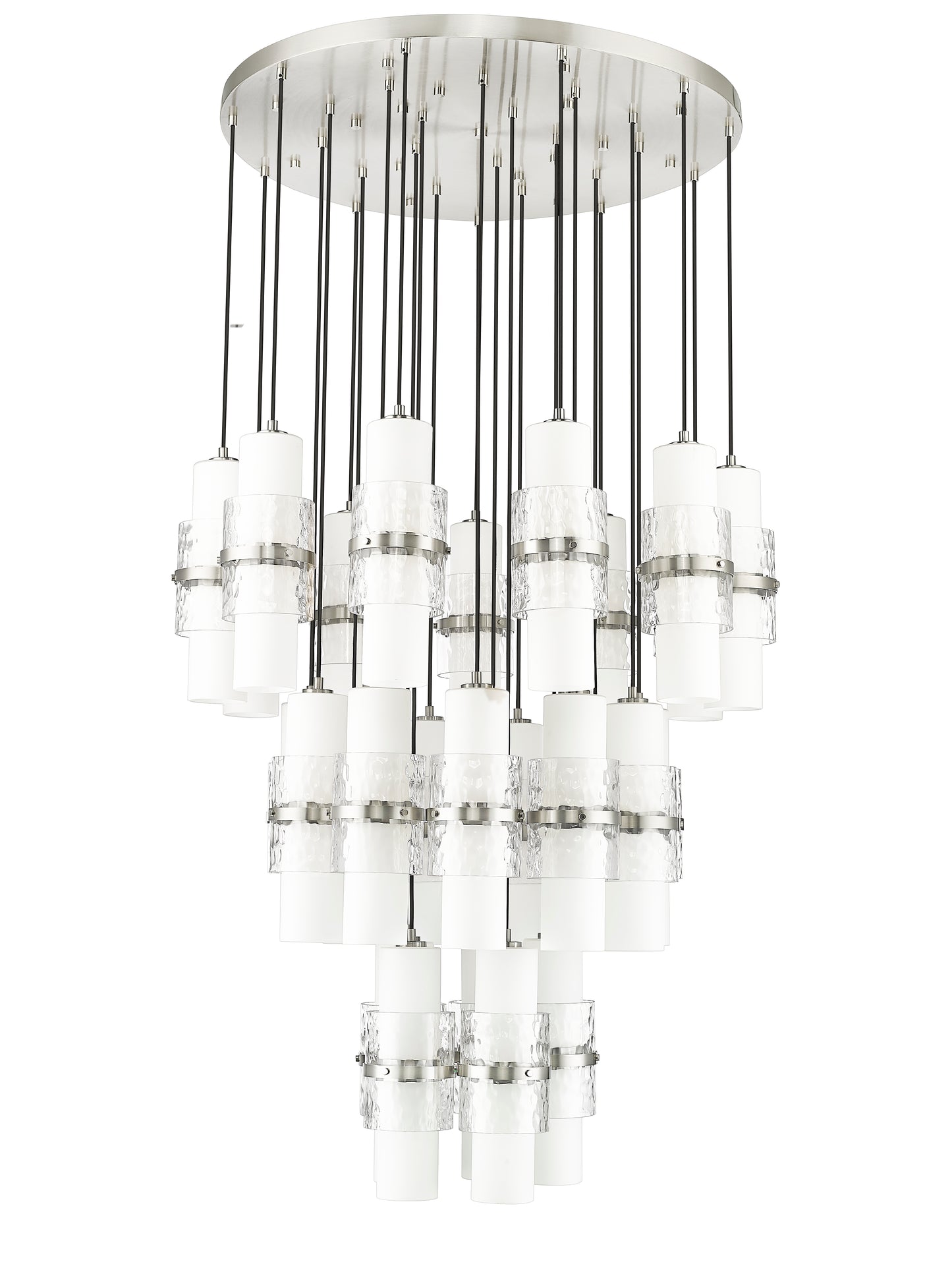 Cayden 27 Light Chandelier Brushed Nickel
