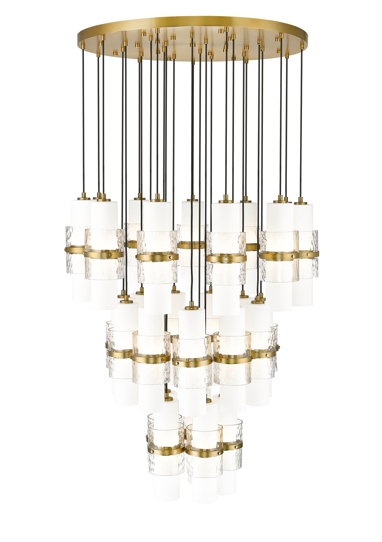 Cayden 27 Light Chandelier Modern Gold