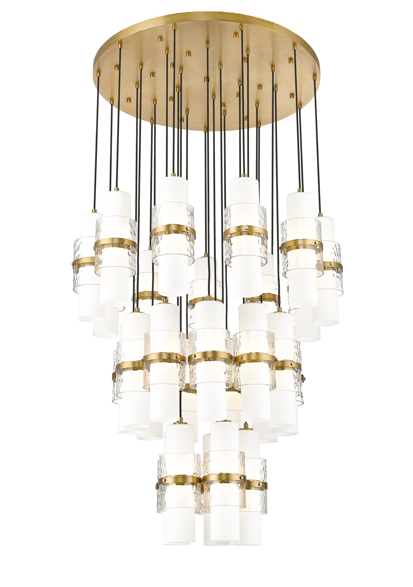 Cayden 27 Light Chandelier Modern Gold