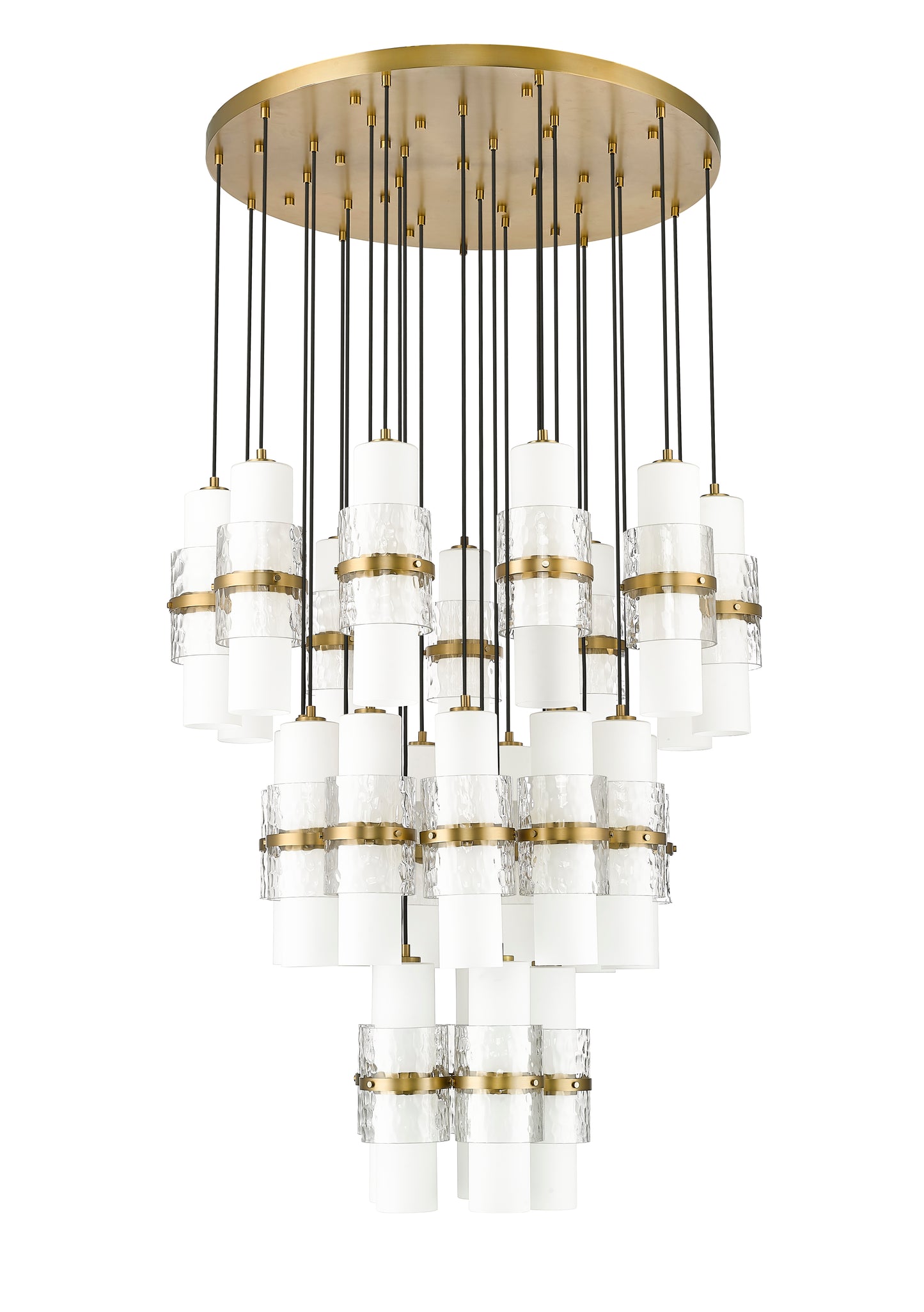 Cayden 27 Light Chandelier Modern Gold