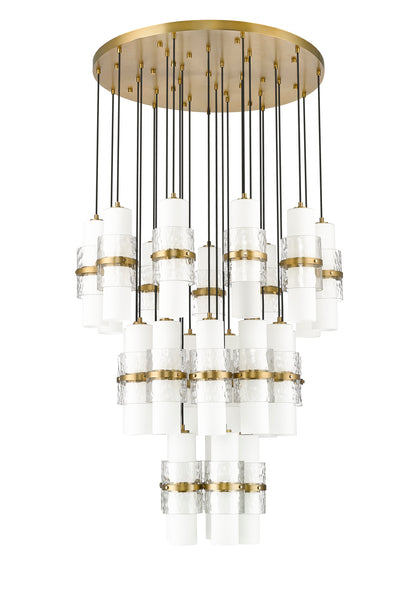 Cayden 27 Light Chandelier Modern Gold