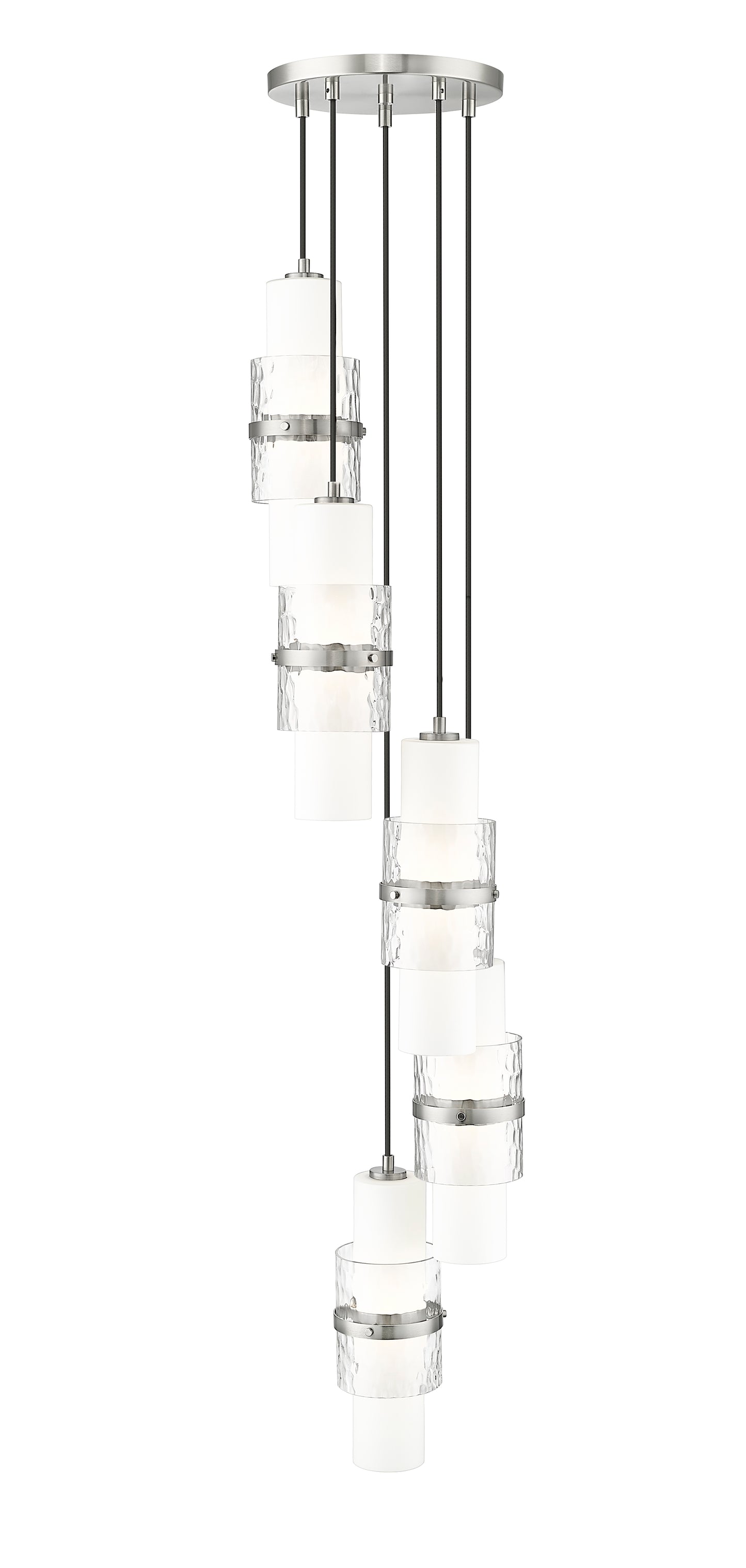 Cayden 5 Light Chandelier Brushed Nickel