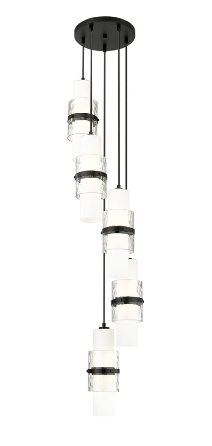 Cayden 5 Light Chandelier Matte Black