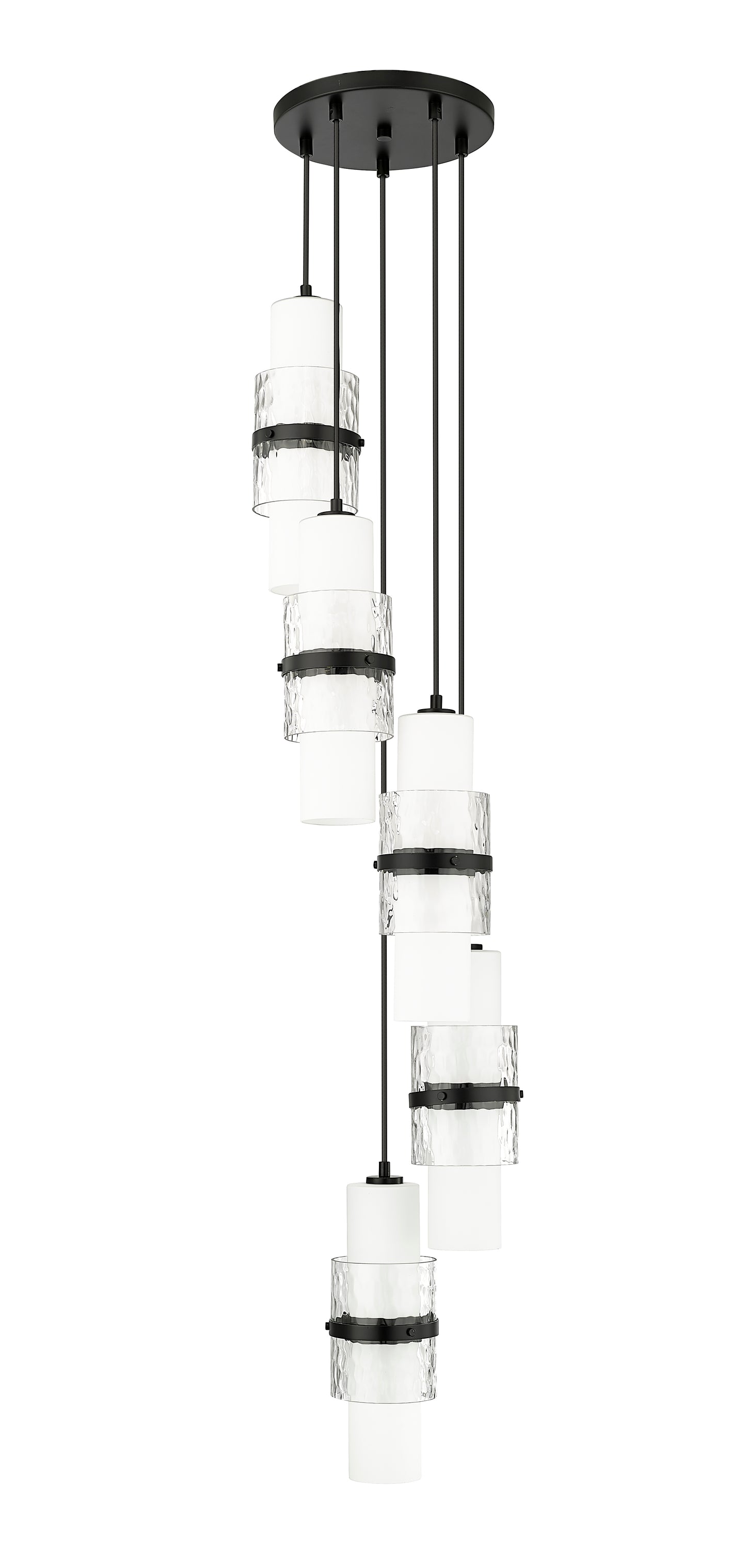 Cayden 5 Light Chandelier Matte Black