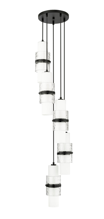 Cayden 5 Light Chandelier Matte Black
