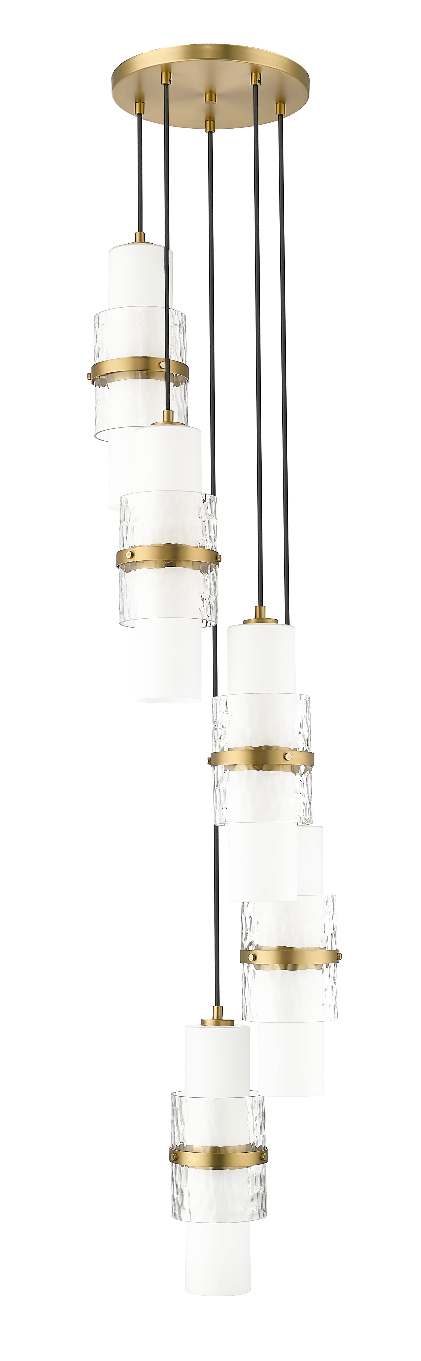Cayden 5 Light Chandelier Modern Gold