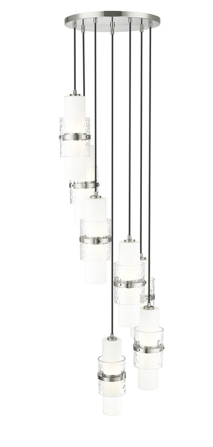 Cayden 7 Light Chandelier Brushed Nickel