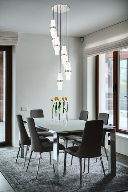 Cayden 7 Light Chandelier Brushed Nickel