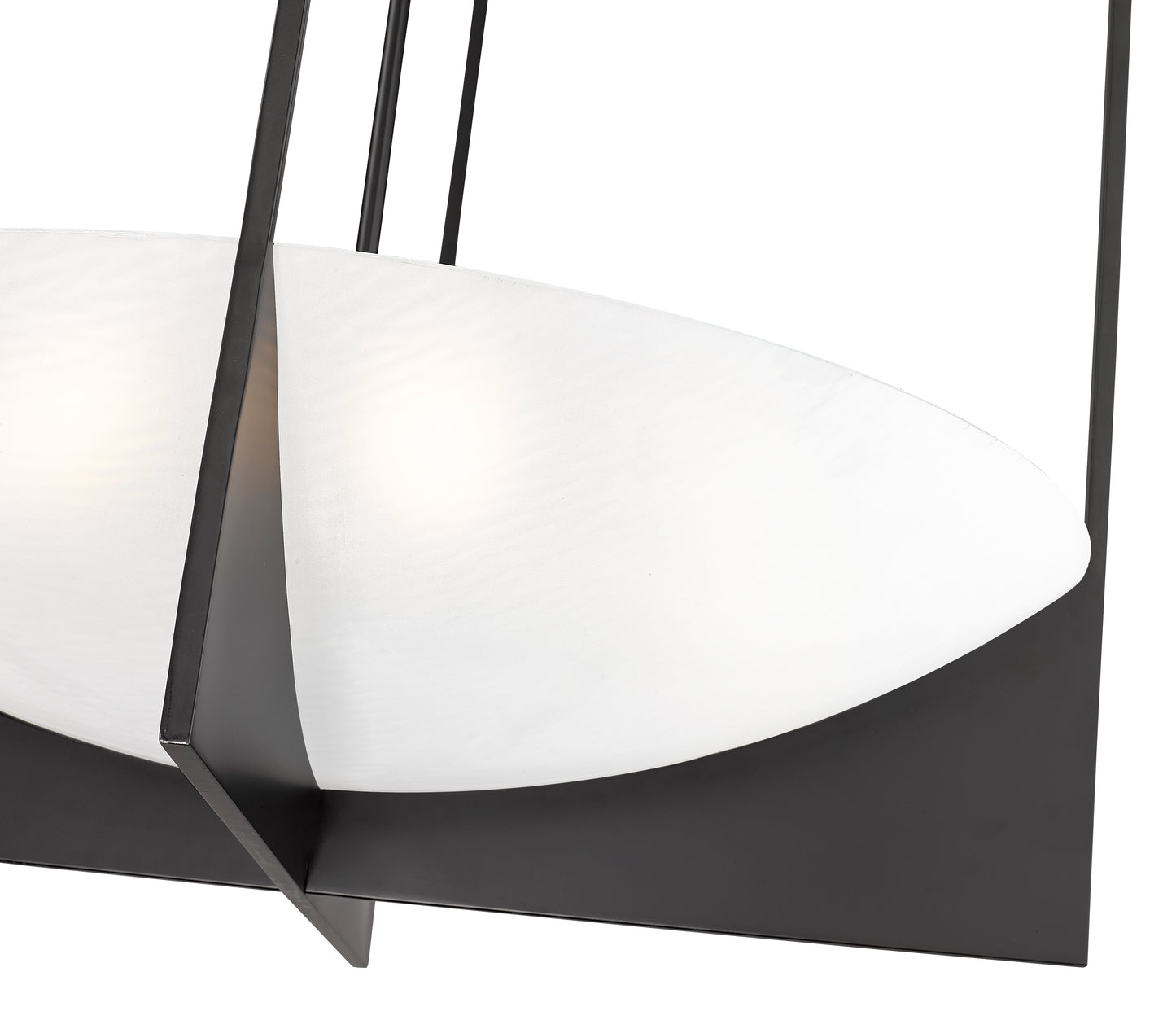 Devon 8 Light Chandelier Matte Black