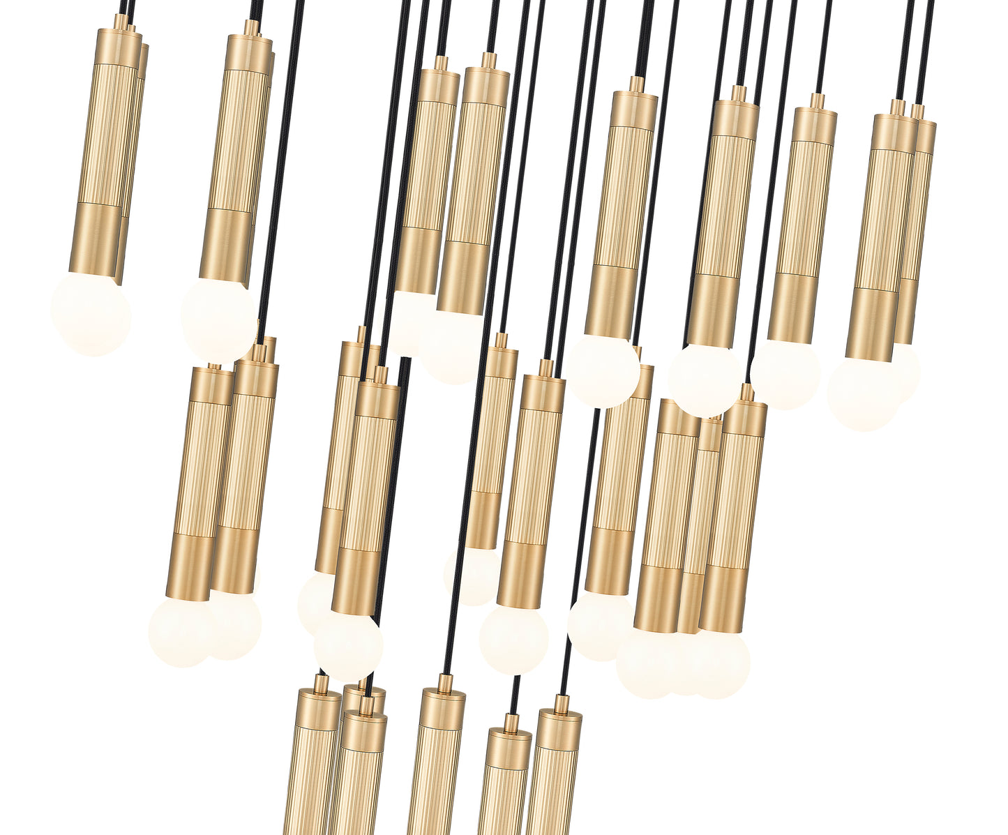 Stari 27 Light Chandelier Modern Gold