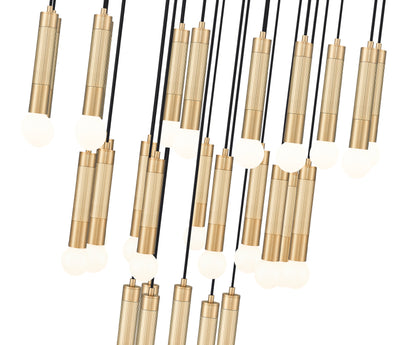 Stari 27 Light Chandelier Modern Gold