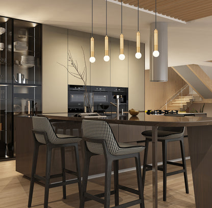 Stari 5 Light Linear Chandelier Modern Gold