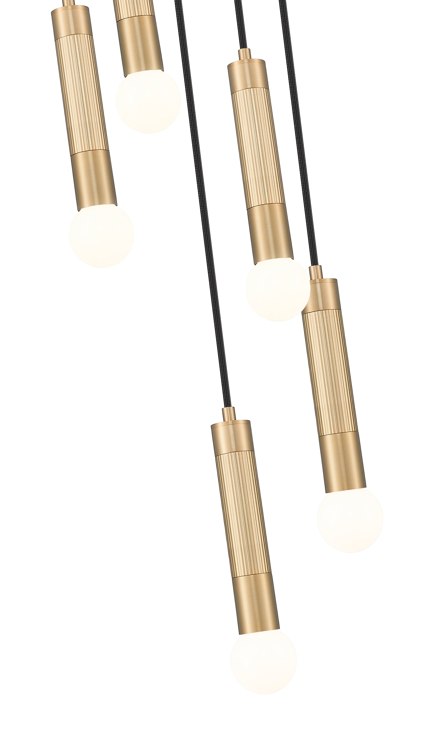 Stari 5 Light Chandelier Modern Gold