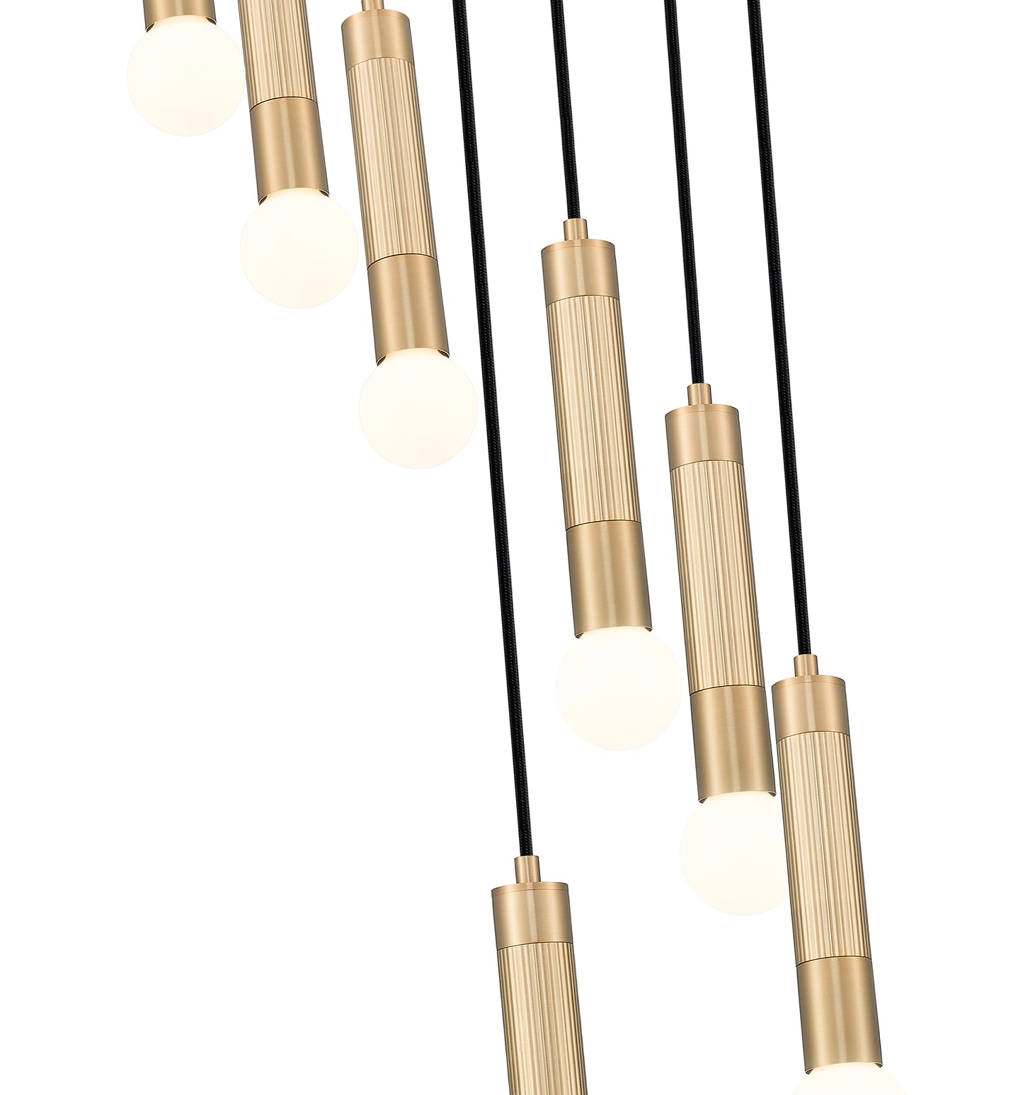 Stari 7 Light Chandelier Modern Gold