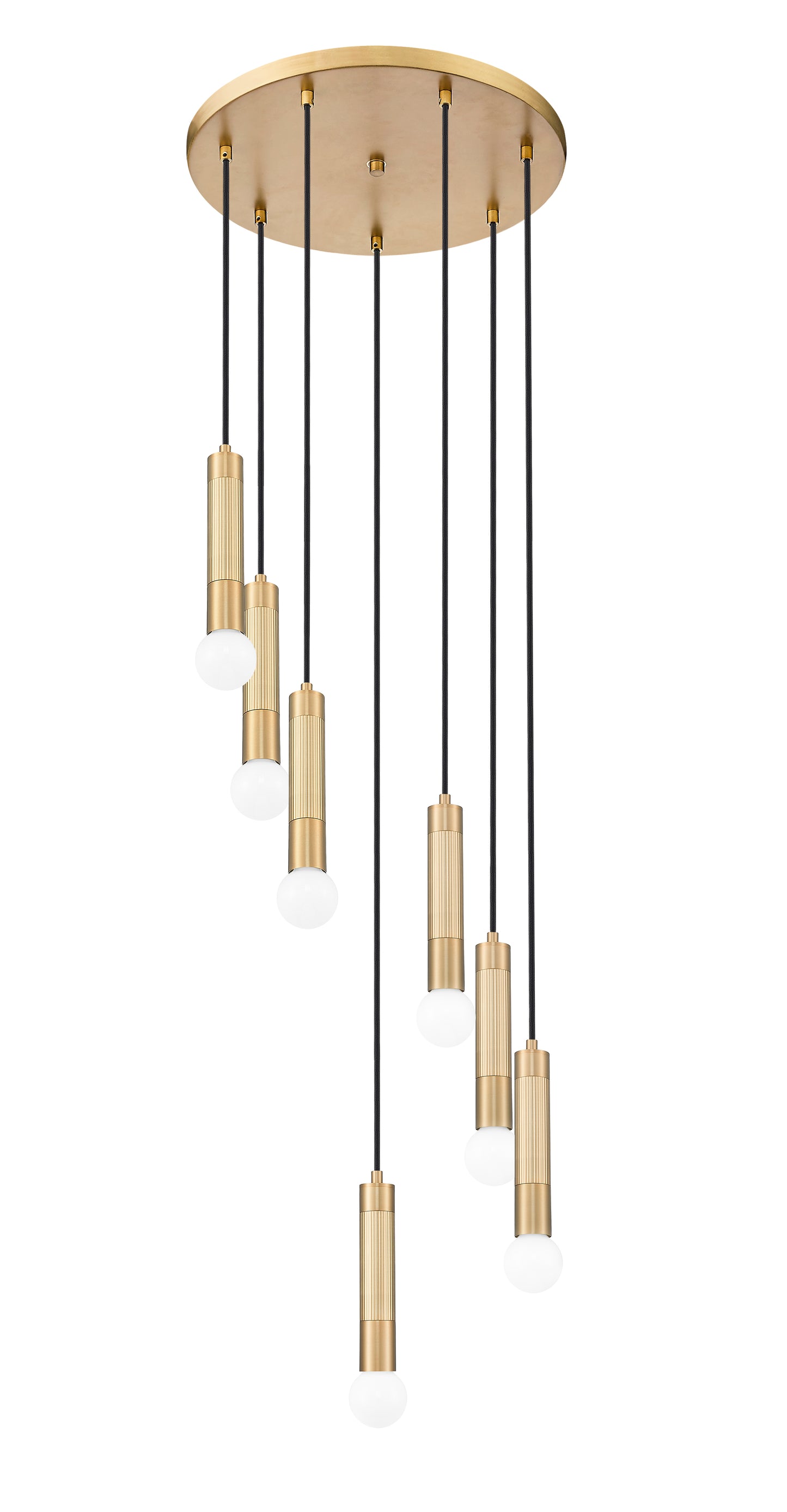 Stari 7 Light Chandelier Modern Gold