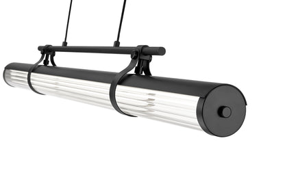 Benoit LED 1 Light Linear Chandelier Matte Black