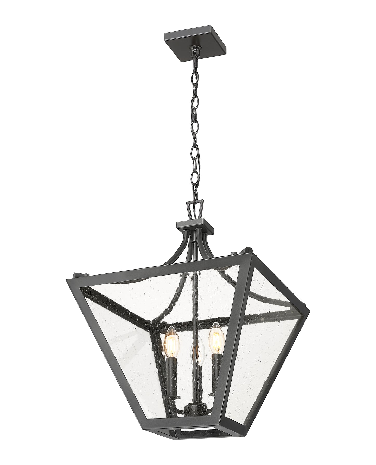 Montalcino 3 Light Chandelier Iron Ore