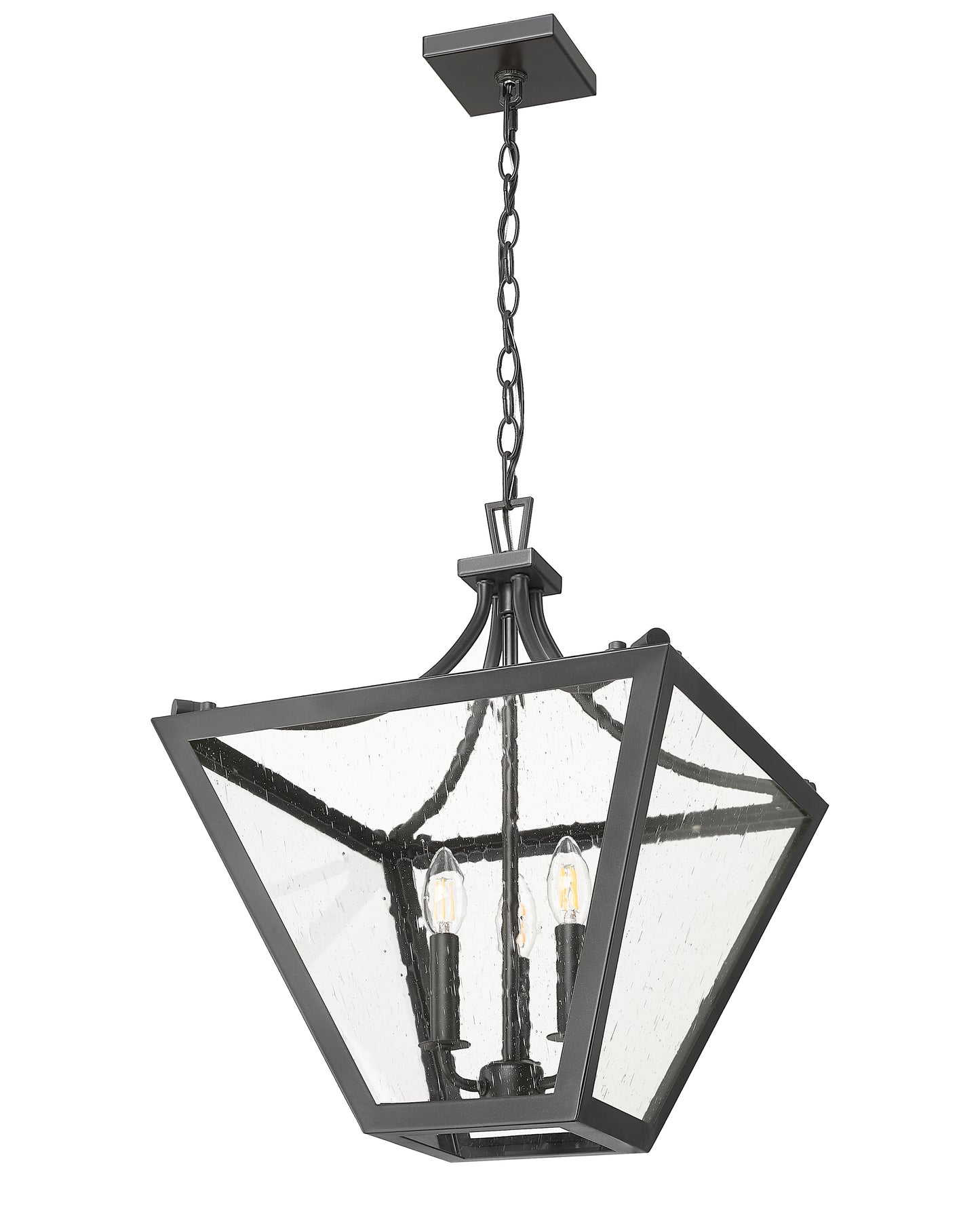 Montalcino 3 Light Chandelier Iron Ore