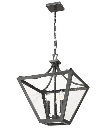 Montalcino 3 Light Chandelier Iron Ore