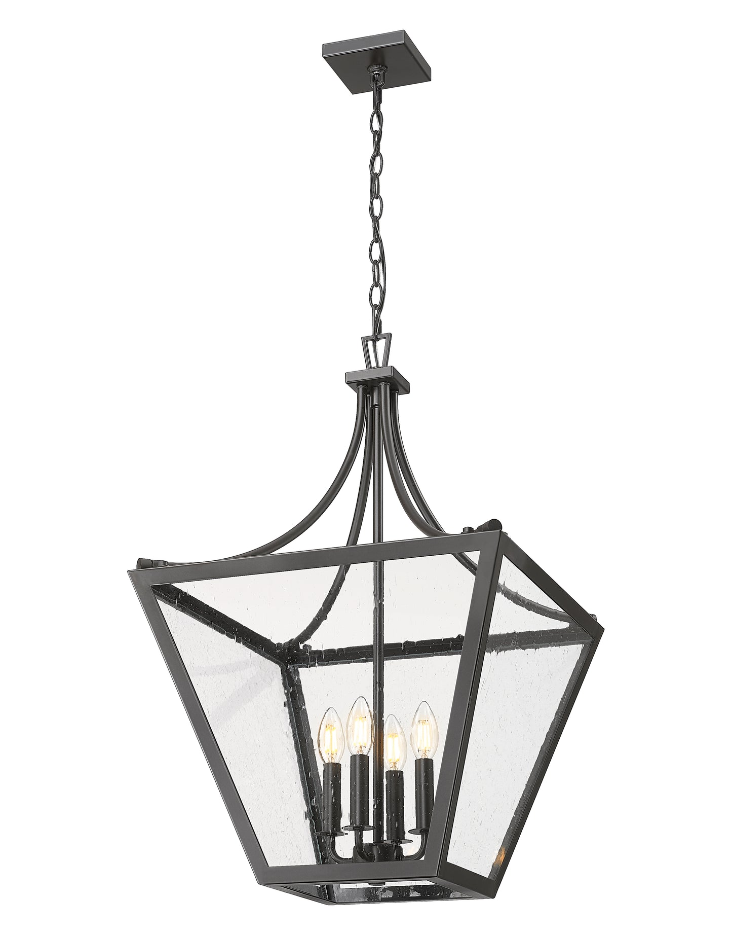 Montalcino 4 Light Chandelier Iron Ore