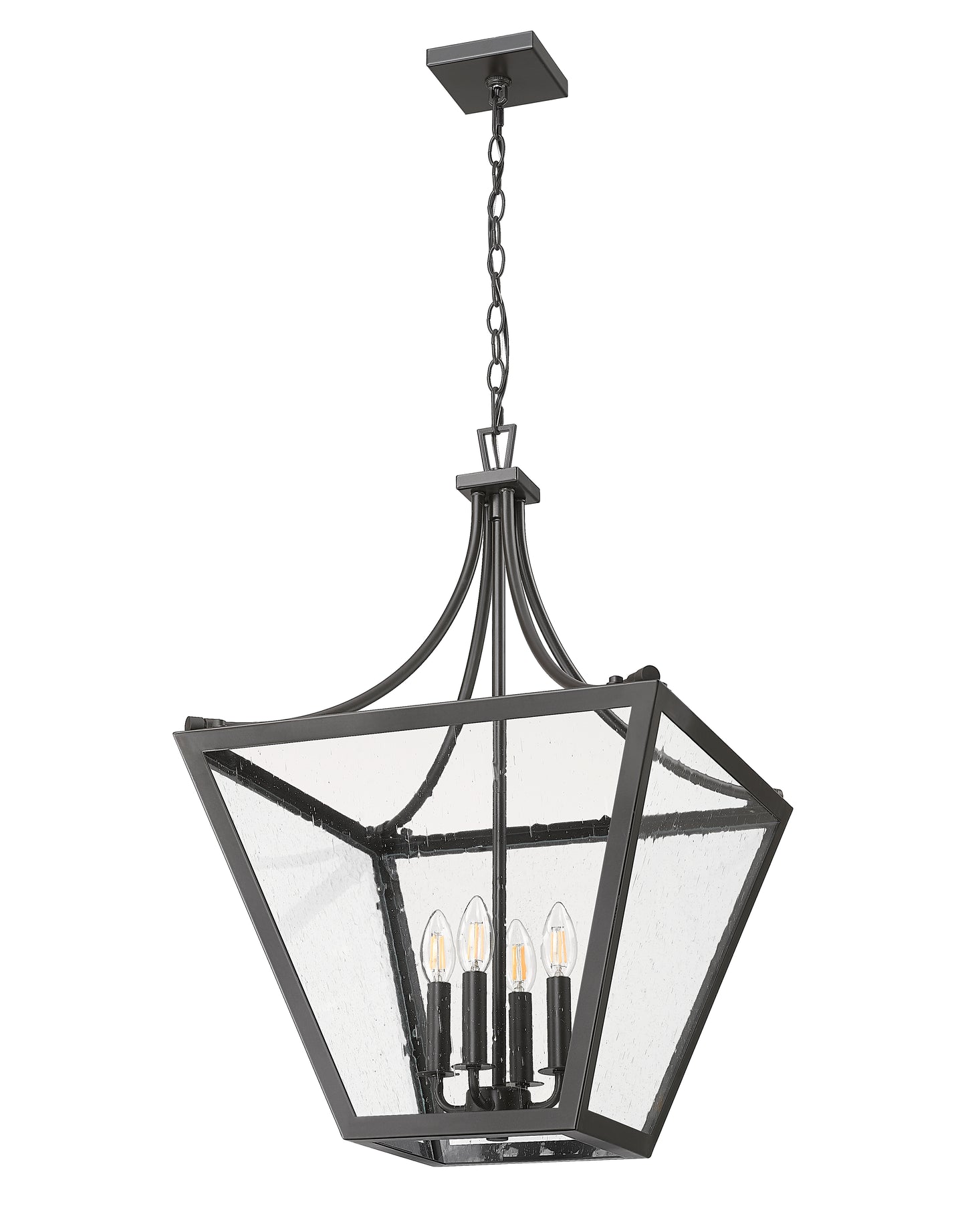 Montalcino 4 Light Chandelier Iron Ore