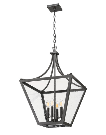 Montalcino 4 Light Chandelier Iron Ore