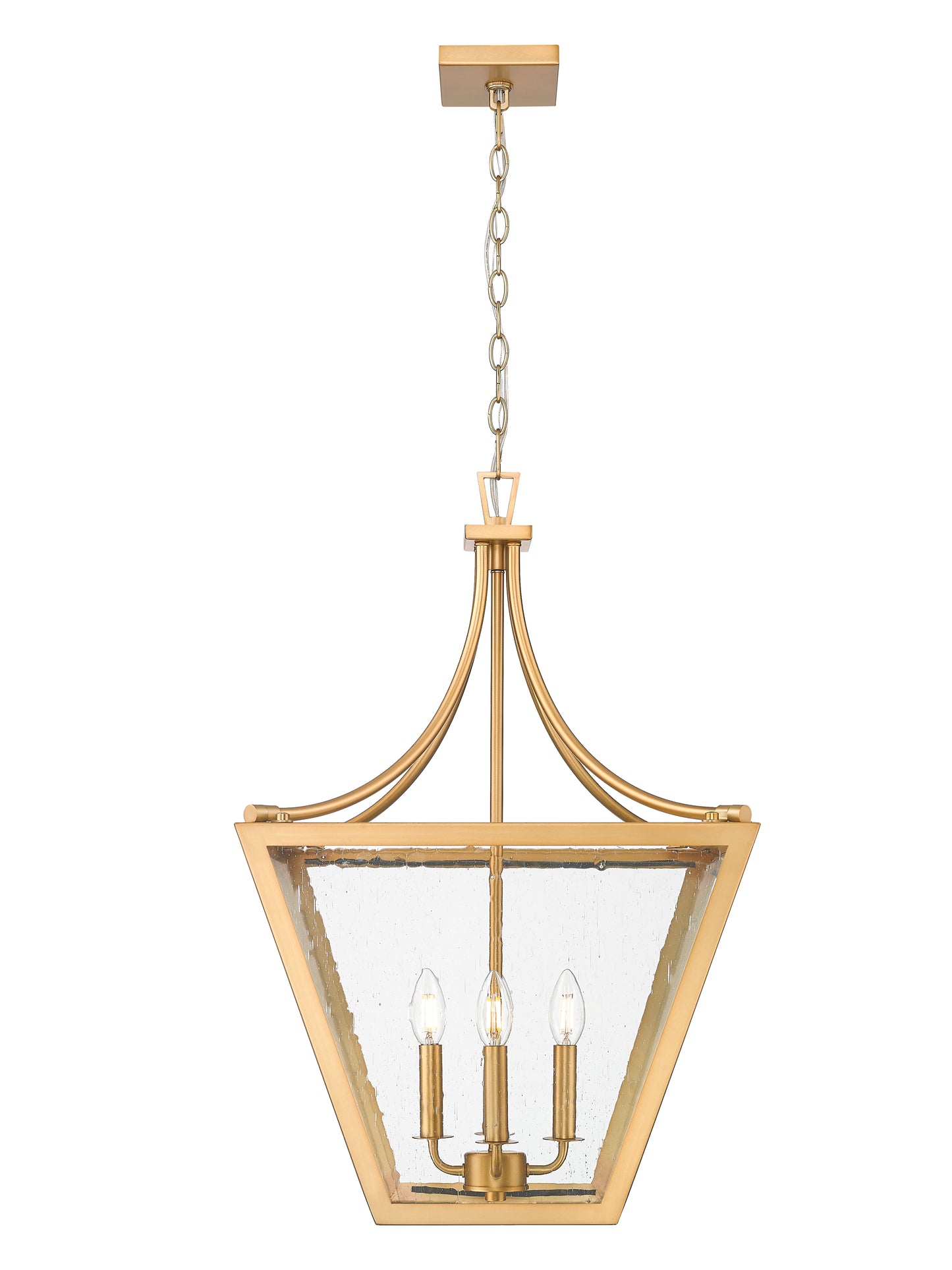 Montalcino 4 Light Chandelier Rubbed Brass