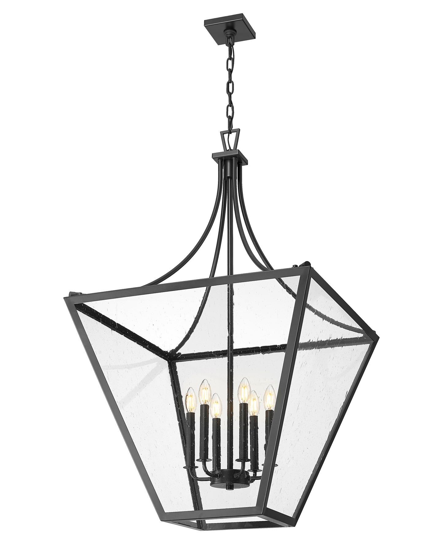 Montalcino 6 Light Chandelier Iron Ore