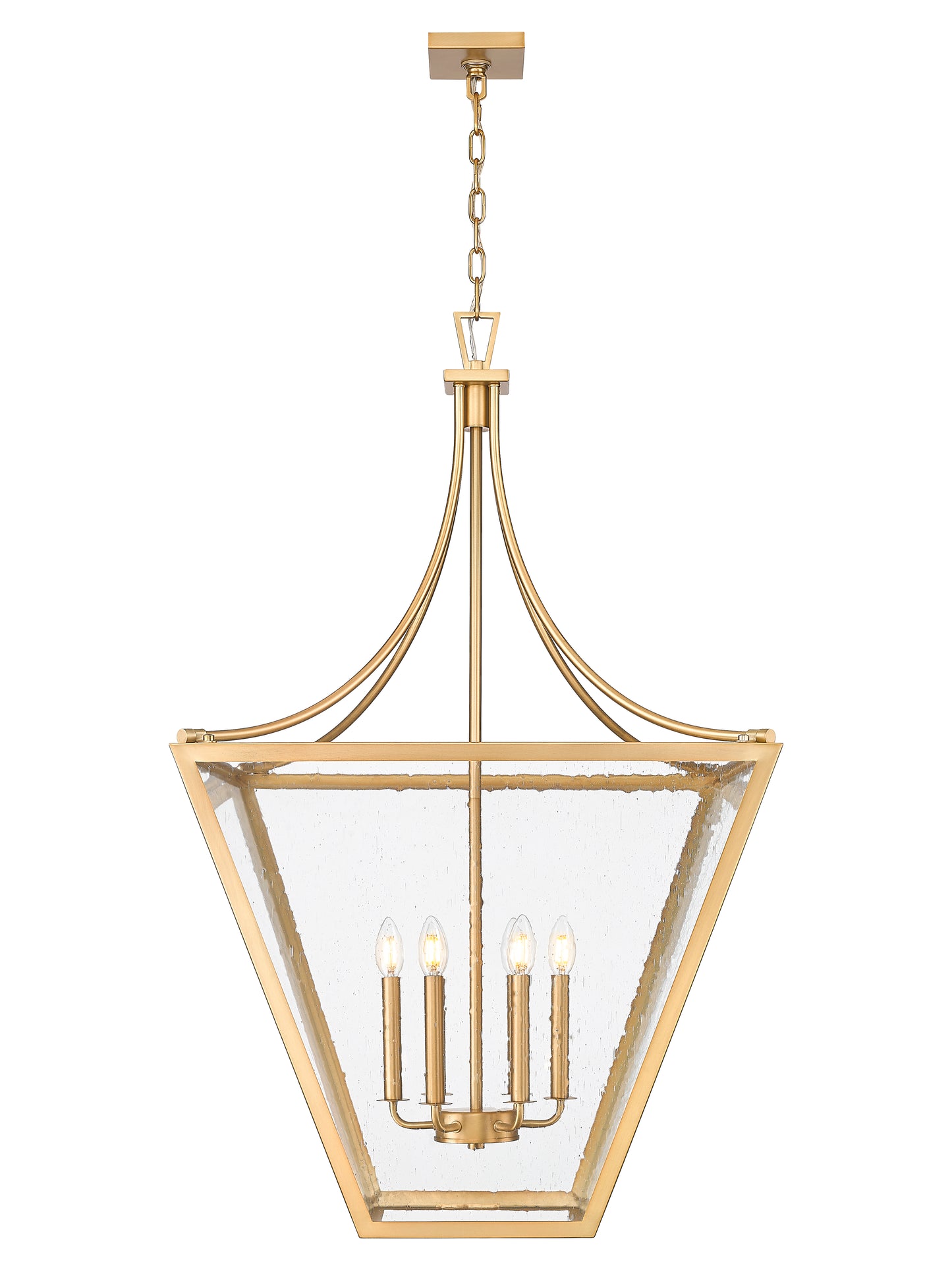 Montalcino 6 Light Chandelier Rubbed Brass