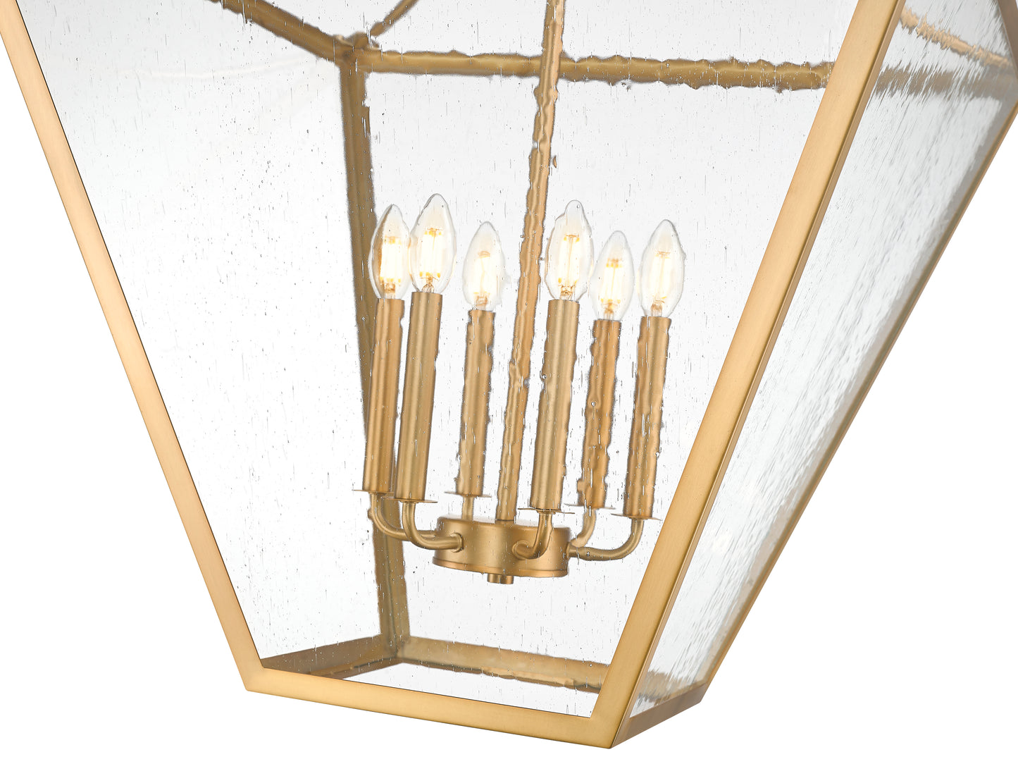 Montalcino 6 Light Chandelier Rubbed Brass