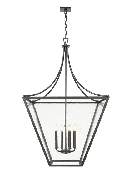 Montalcino 8 Light Chandelier Iron Ore
