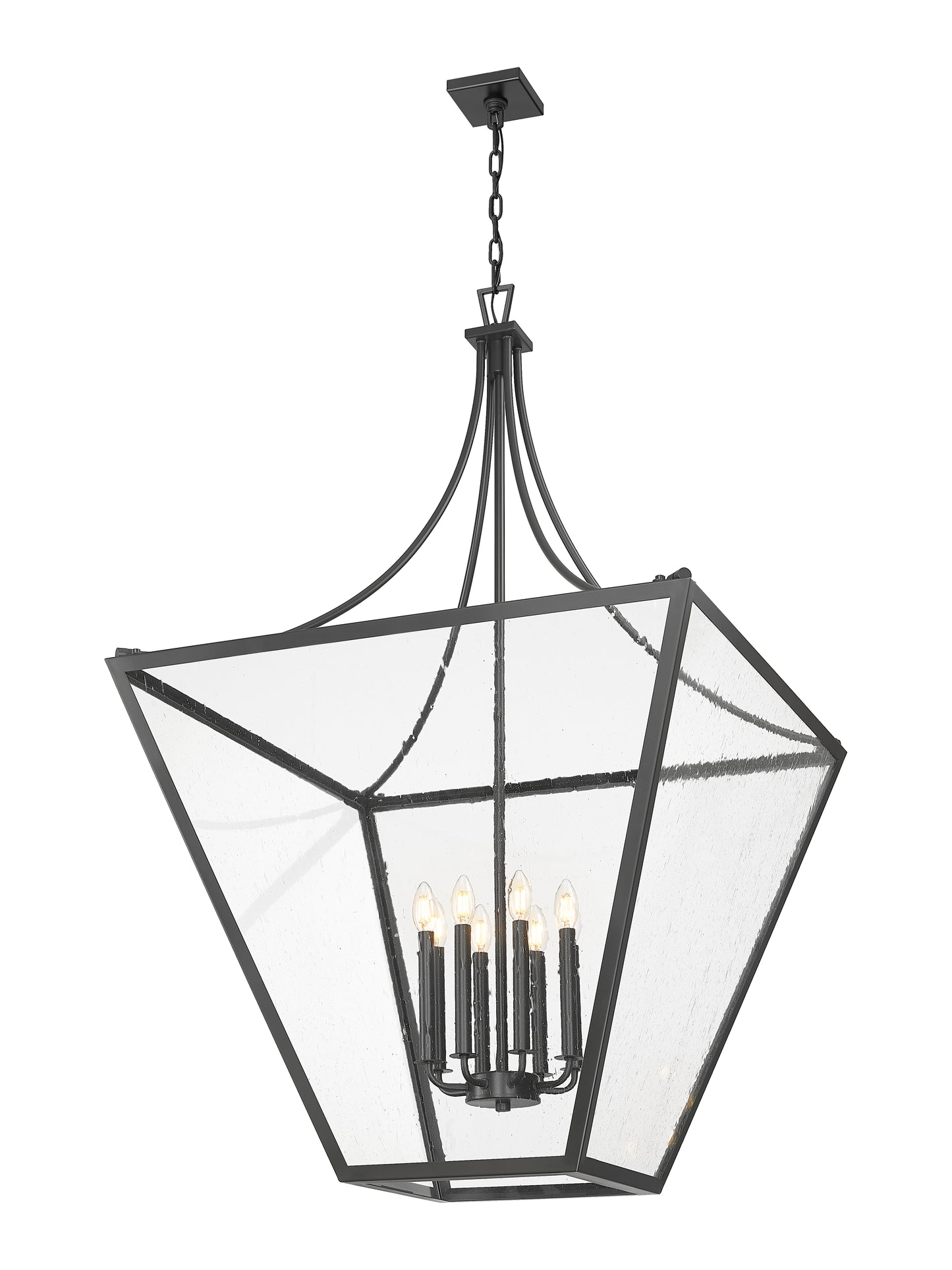 Montalcino 8 Light Chandelier Iron Ore