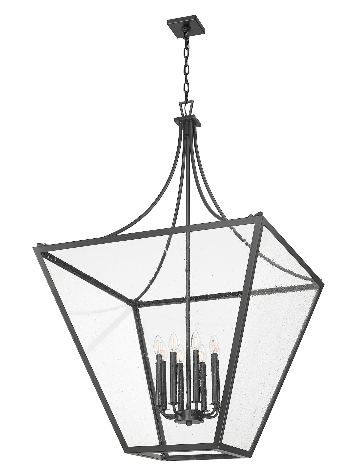 Montalcino 8 Light Chandelier Iron Ore